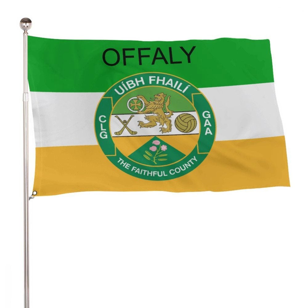 Offaly GAA Flag – County Colours and Crest