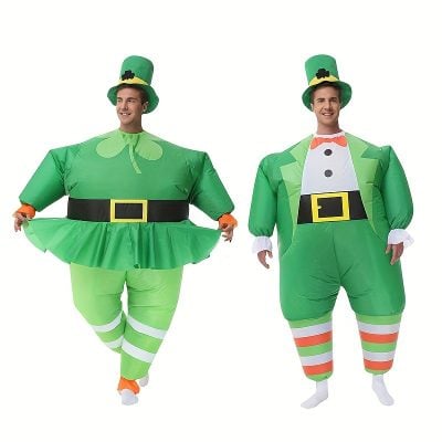 Patrick's Day in style with this Leprechaun Costume Set