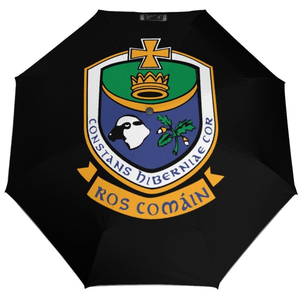 Roscommon GAA Umbrella – Roscommon County Crest Compact Rain Umbrella