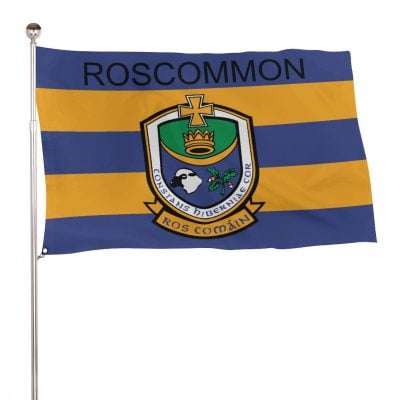 Roscommon GAA Flag – County Colours and Crest