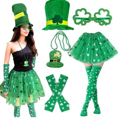 St. Patrick’s Day Costume Accessory Set – Irish Fancy Dress Outfit