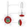 Tipperary GAA Irish Christmas Snowflake Ornament