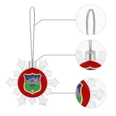 Tipperary GAA Irish Christmas Snowflake Ornament