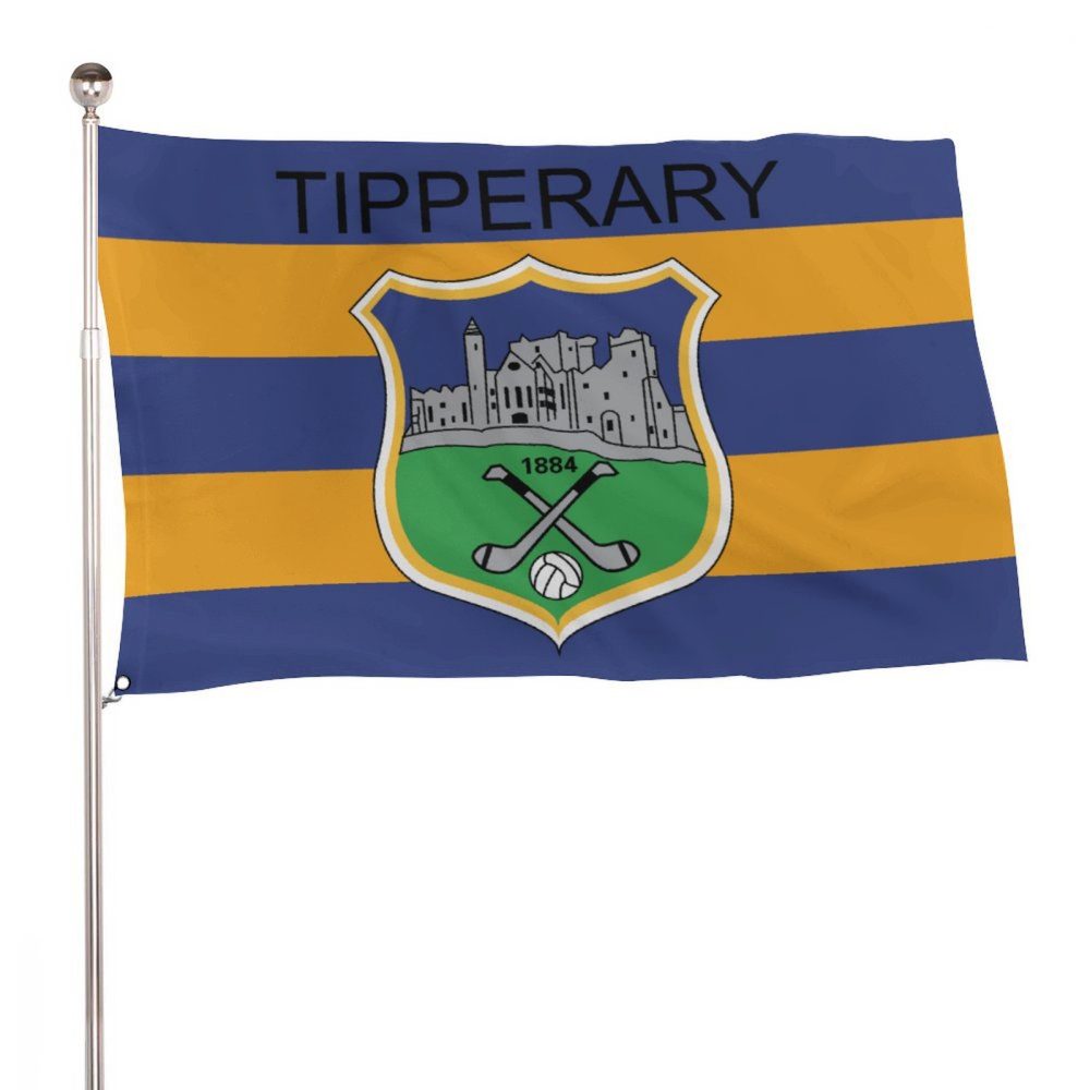 Tipperary GAA Flag – County Colours and Crest