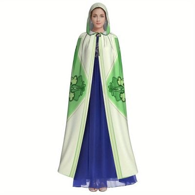 Vintage Celtic Floral Robe Cloak