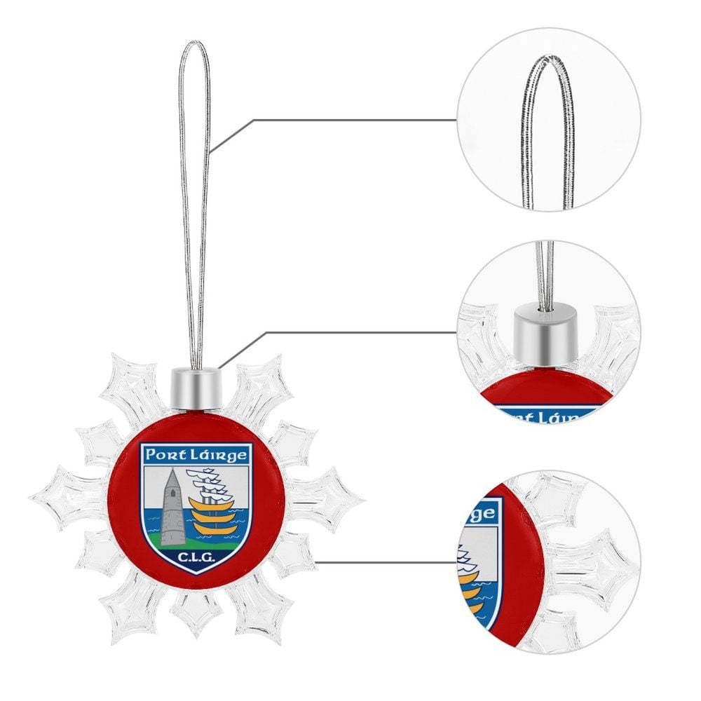 Waterford GAA Irish Christmas Snowflake Ornament