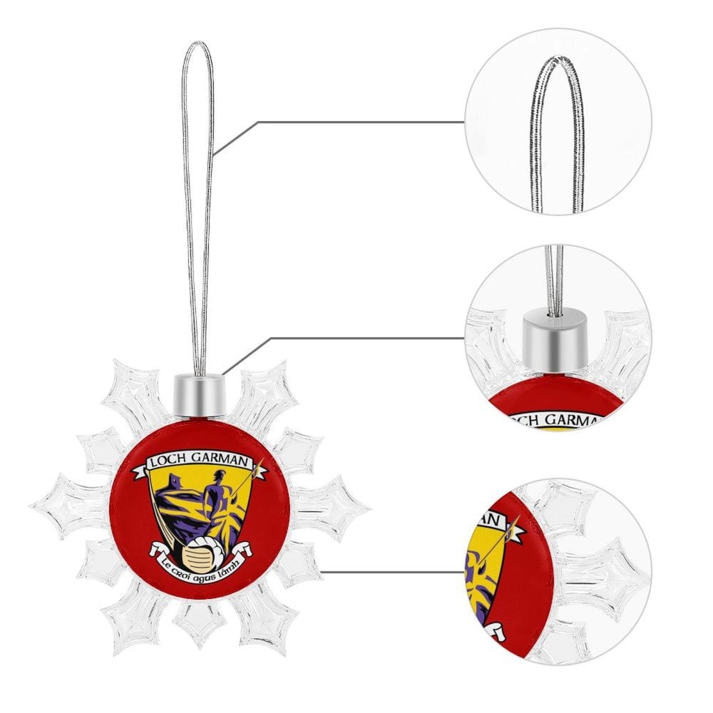 Wexford GAA Irish Christmas Snowflake Ornament