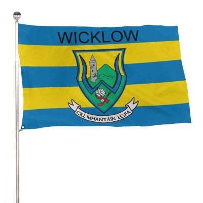 Wicklow GAA Flag – County Colours and Crest