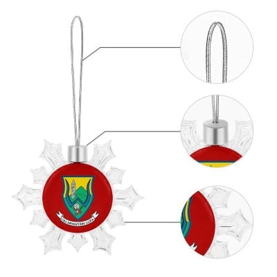 Wicklow GAA Irish Christmas Snowflake Ornament