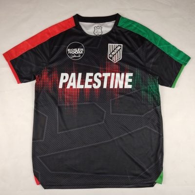 Palestinian 2025-2026 English Version Short Sleeve Jersey
