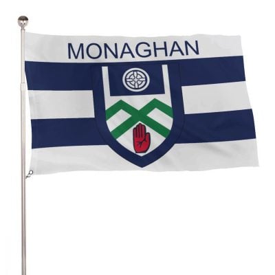 Monaghan GAA Flag – County Colours and Crest