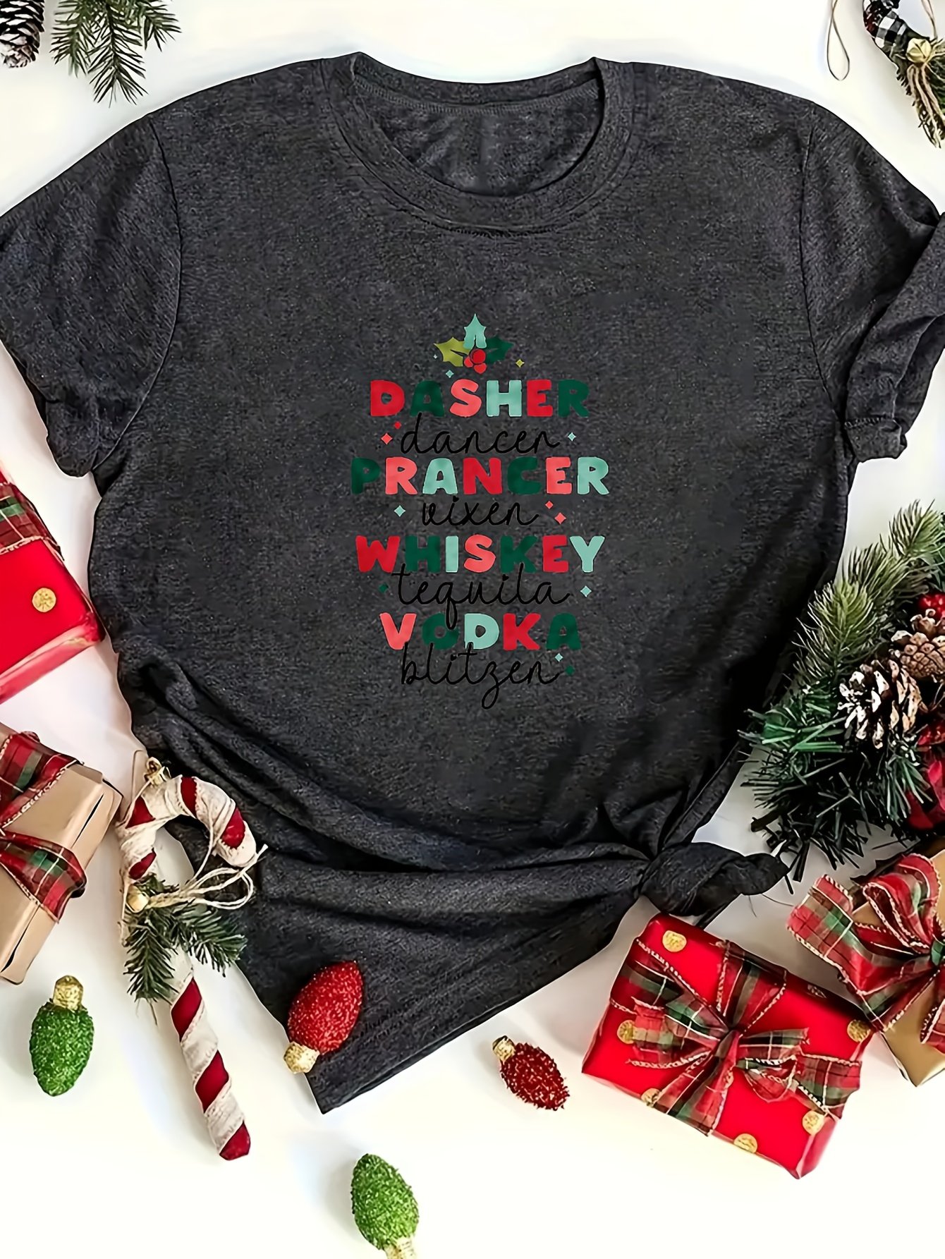 Casual Short Sleeve Round Neck Top Casual Short Sleeve Round Neck Top