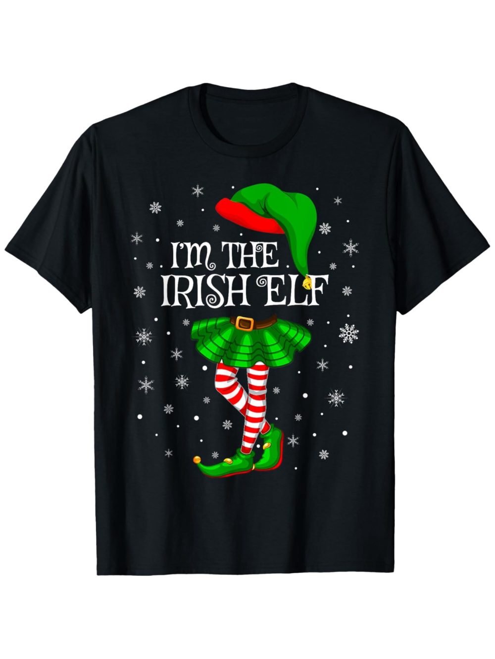 Irish Elf Christmas Family Matching T-Shirt
