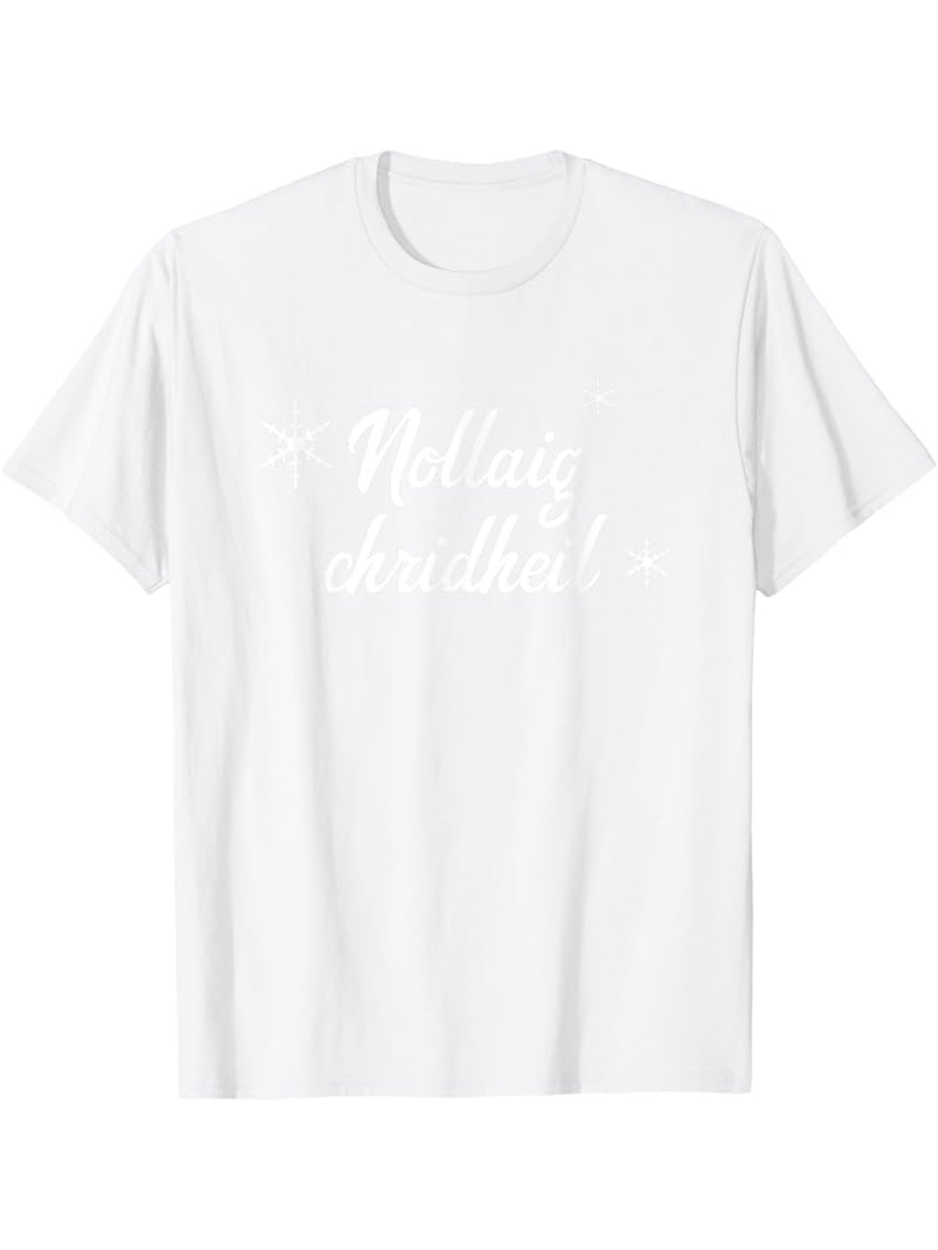 Scottish Gaelic "Nollaig Chridheil" Merry Christmas T-Shirt Scottish Gaelic "Nollaig Chridheil" Merry Christmas T-Shirt