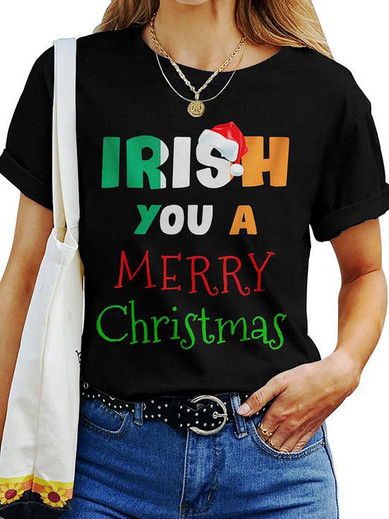 Irish You a Merry Christmas Women’s T-Shirt Irish You a Merry Christmas Women’s T-Shirt