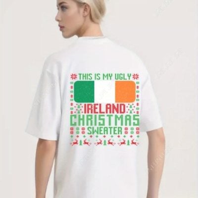 Ireland Ugly Christmas Sweater T-Shirt
