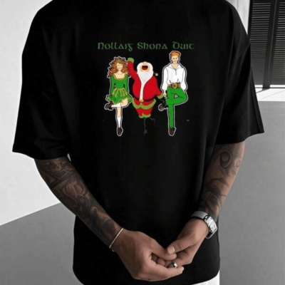 Irish Celtic Knot Christmas Tree T-Shirt