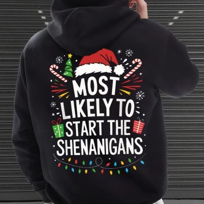 Irish Gifts - GAA, Ireland Football Jerseys, Ireland Rugby Jerseys Funny Christmas Hooded Sweatshirt