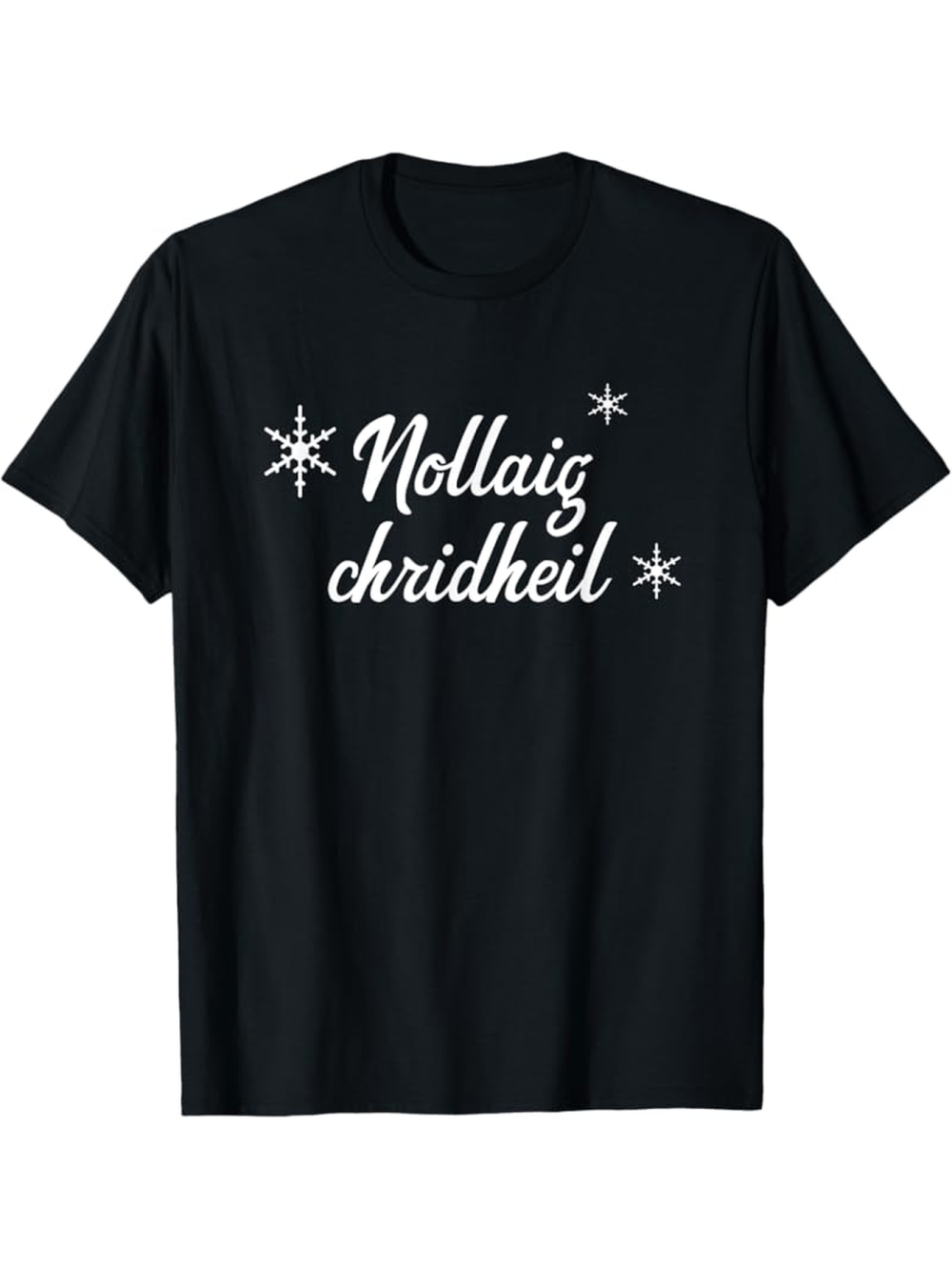 Scottish Gaelic "Nollaig Chridheil" Merry Christmas T-Shirt