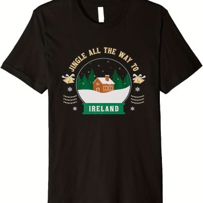 Irish Gifts - GAA, Ireland Football Jerseys, Ireland Rugby Jerseys Irish Christmas Travel Premium T-Shirt