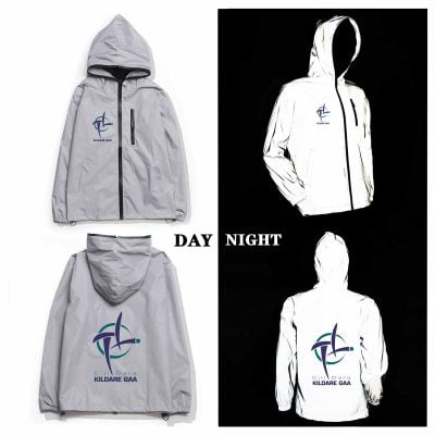 Kildare GAA Crest Reflective Jacket