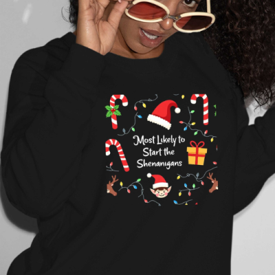 Irish Elf Christmas Sweatshirt
