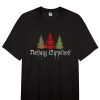 Irish Christmas Plaid Tree T-Shirt