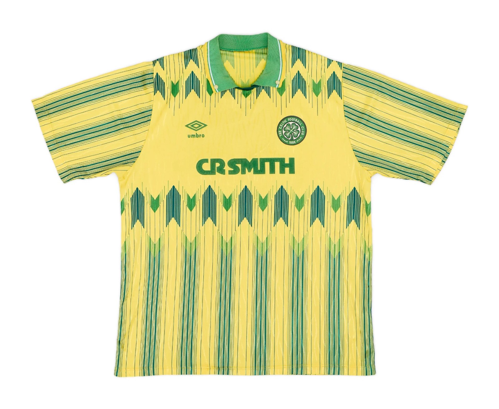 Celtic 1989-91 Yellow Away Jersey Celtic 1989-91 Yellow Away Jersey