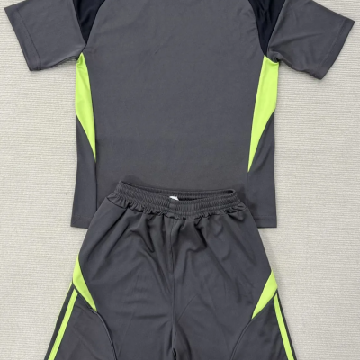 Celtic 2025-26 Gray Black Goalkeeper Kids Kit