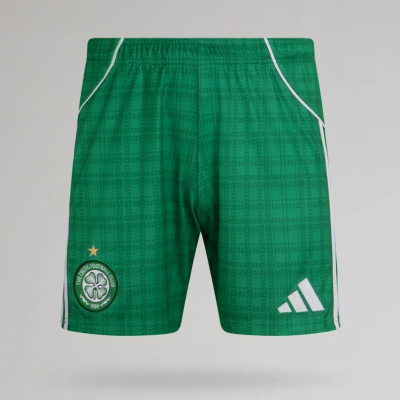 Celtic 2025-26 Green Home Shorts