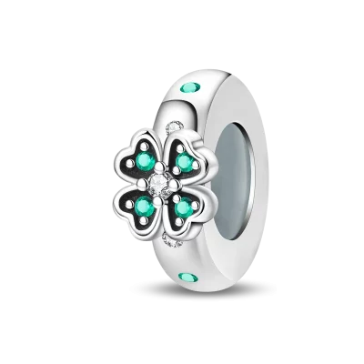 Ireland Shamrock Leprechaun Bead Charm Pendant