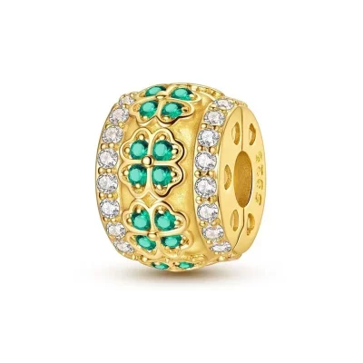 Clover Horseshoe Lucky Charm