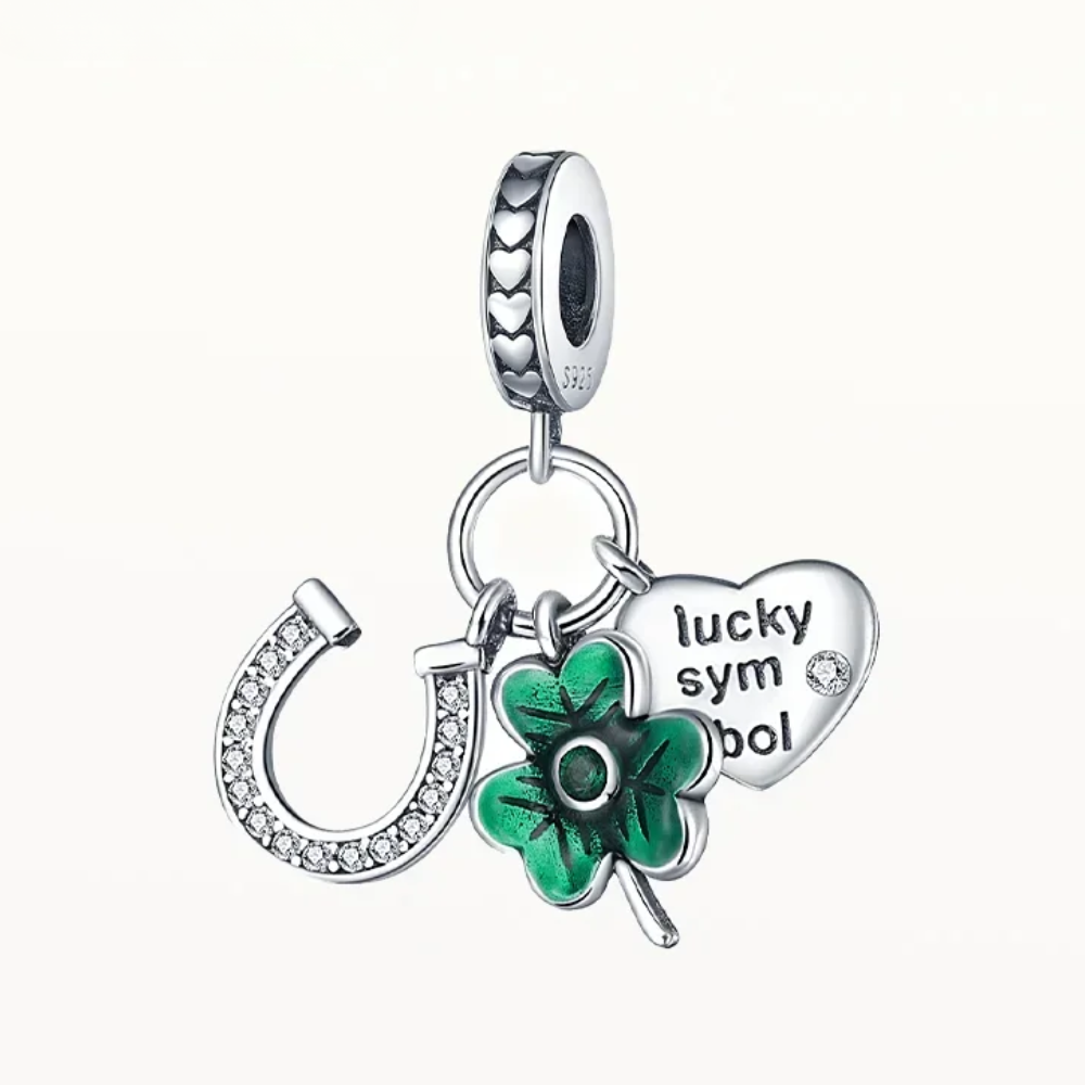 S925 Lucky Clover Jewelry Bead S925 Lucky Clover Jewelry Bead