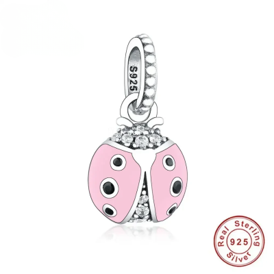 925 Silver Irish Shamrock Clover Faith Bead