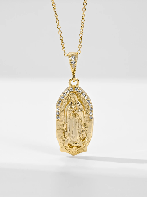 Catholic Virgin Mary Pendant Necklace Catholic Virgin Mary Pendant Necklace