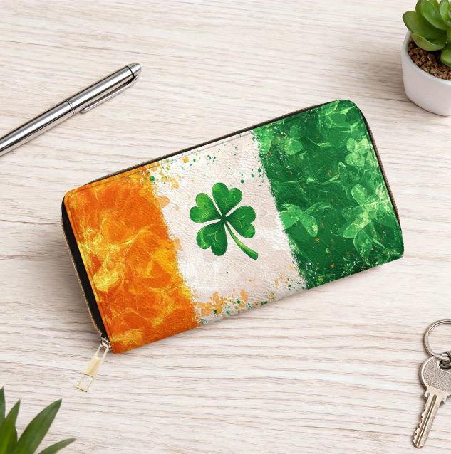 Ireland National Flag Heritage Wallet Ireland National Flag Heritage Wallet