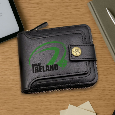 Irish Gifts - GAA, Ireland Football Jerseys, Ireland Rugby Jerseys Ireland Rugby Heritage Zip Wallet