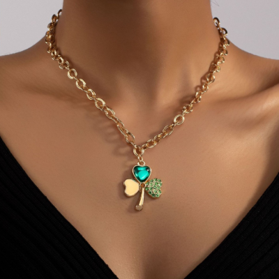 Lucky Clover Layering Necklace