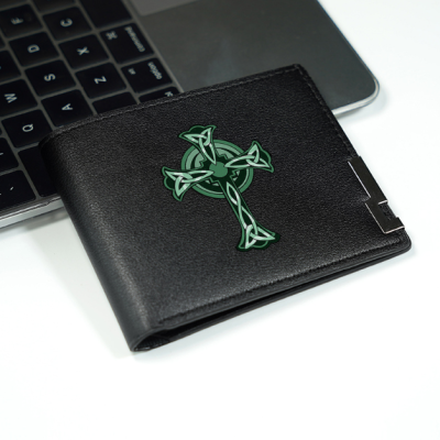 Men’s Celtic Cross Bifold Wallet