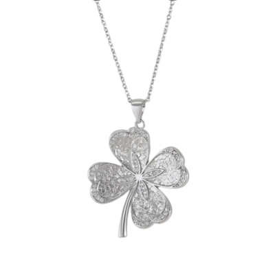 SUNSLL Lucky Four-Leaf Clover Necklace