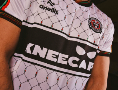 Irish Gifts - GAA, Ireland Football Jerseys, Ireland Rugby Jerseys Adult Bohemian FC x Kneecap 2026 Away Jersey