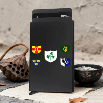 Irish Gifts - GAA, Ireland Football Jerseys, Ireland Rugby Jerseys Traditional Irish Print Wallet