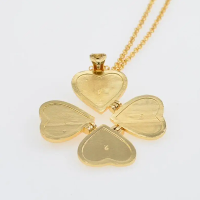 Vintage Heart Locket Necklace