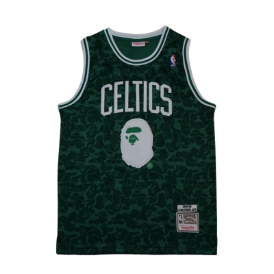 Boston Celtics BAPE Camo Limited Edition 2022-2023 Green Jersey #93