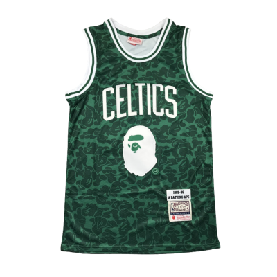 Boston Celtics BAPE x Hardwood Classics 1985-86 Jersey