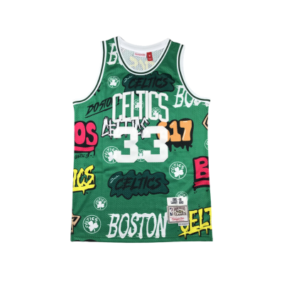 Boston Celtics City Edition 1985-86 Green Jersey #33 (2)