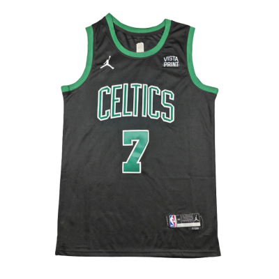Boston Celtics City Edition 2021-22 Black Jersey #7