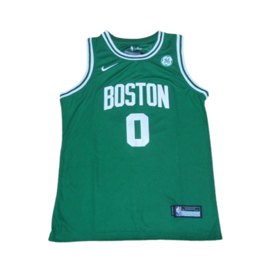 Boston Celtics GE Sponsor Edition Nike 2022-2023 Green Jersey #0