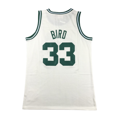 Boston Celtics Home Hardwood Classics 1985-86 White Jersey #33 (2)