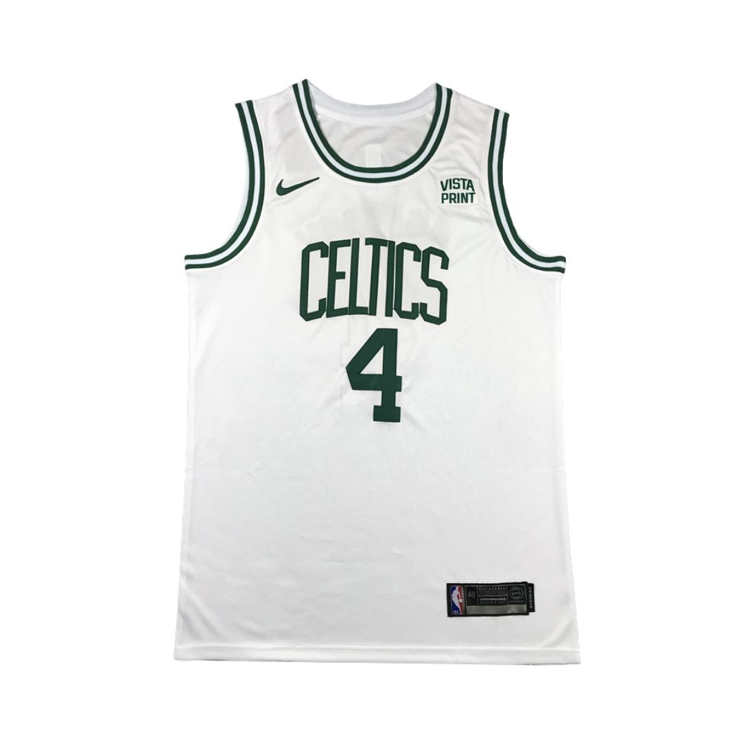 Boston Celtics Home 2023-24 White Jersey #4 Boston Celtics Home Jersey 2023-24 White #4